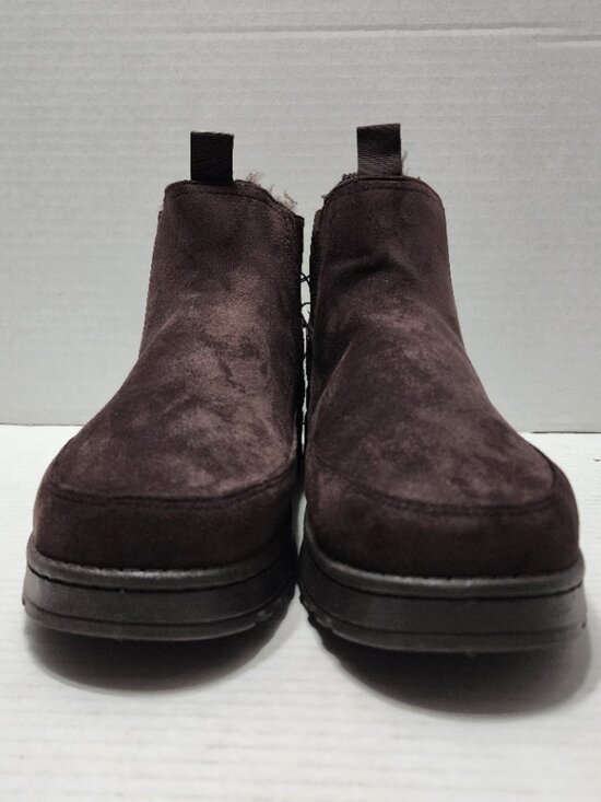 New White Mountain Isleworth Dark Brown Boot - Faux Suede & Fur - Size 8 main image 8
